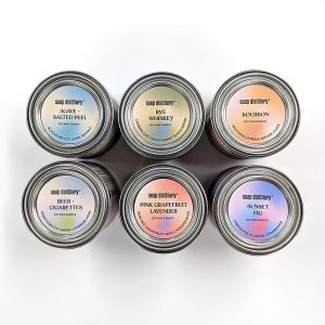 Rye Whiskey Soy Wax Candle